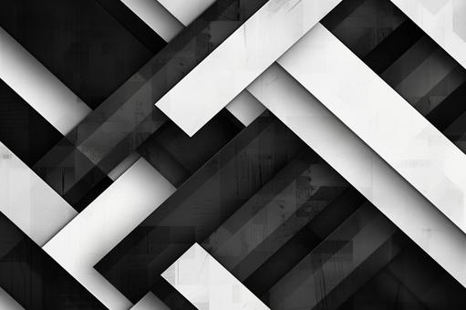 モノトーンの幾何学模様背景 モノトーンの幾何学模様背景の写真