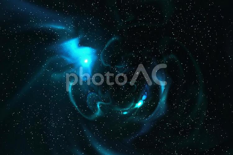 幻想的背景素材　散光星雲と深宇宙 深宇宙,散光星雲,心象風景の写真素材