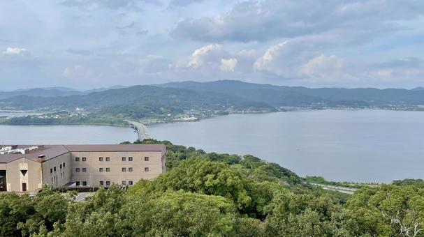 浜松風景 浜松風景 舘山寺,ロープウェイ,眺望の写真素材