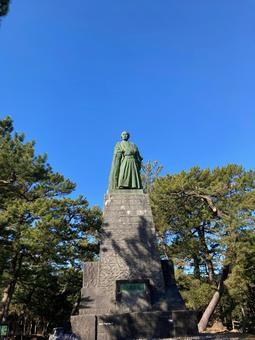 坂本龍馬像 坂本龍馬像 風景,美しい景観,絶景の写真素材