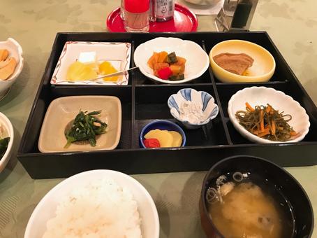 旅館朝食 旅館朝食 朝食,朝ご飯,御膳の写真素材