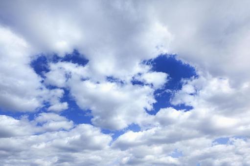 冬の空2月25 冬,2月,青空の写真素材