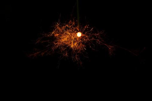 線香花火 spark 線香花火 sparkの写真