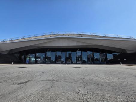 建物 横浜 大さん橋国際客船ターミナル 建物 横浜 大さん橋国際客船ターミナル 建物,神奈川,横浜の写真素材