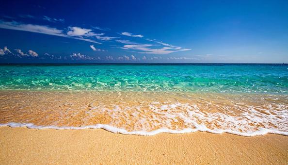 エメラルドビーチ 海 エメラルドビーチ 海の写真