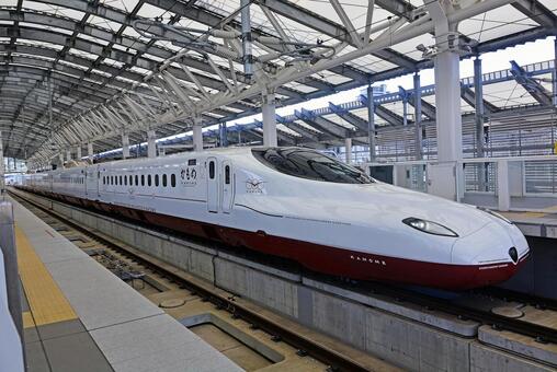 西九州新幹線　かもめ 鉄道,電車,線路の写真素材