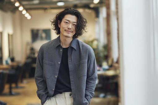 メンズモデル、イケメン男性、美容男子 メンズモデル、イケメン男性、美容男子の写真