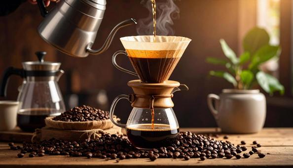ドリップコーヒー ドリップコーヒーの写真