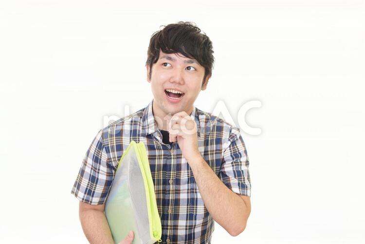 笑顔の男性 男性,男,笑顔の写真素材