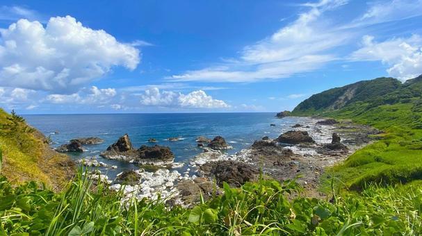 夏の奥能登 外浦の風景:8 夏の奥能登 外浦の風景:8の写真