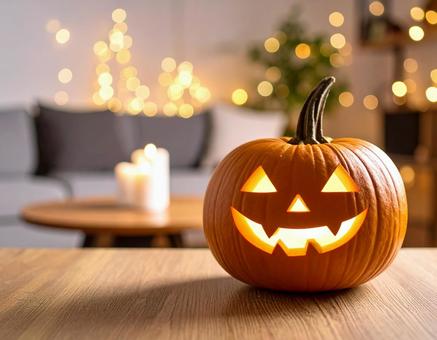 ハロウィンのカボチャ ハロウィンのカボチャの写真