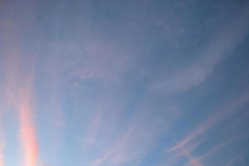 美しい夕暮れの空 美しい夕暮れの空 空,夕暮れ,夕焼けの写真素材