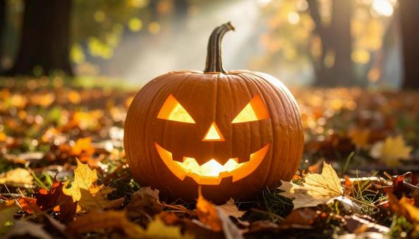 ジャックオランタン　ハロウィン小物の写真