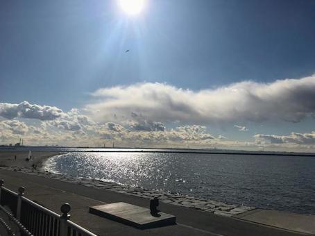 冬の海 冬の海の写真