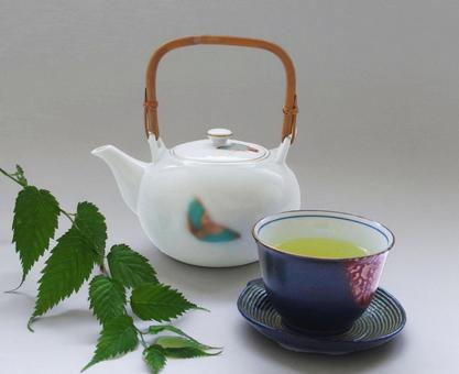 急須と湯呑み 陶器 日本のイメージ 鉄瓶,急須,日本の写真素材
