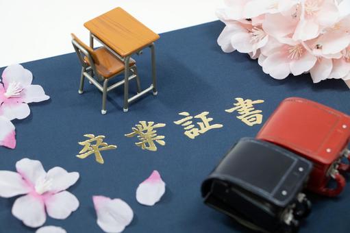 卒業イメージ 小学校 卒業イメージ 小学校 卒業,小学校,卒業証書の写真素材