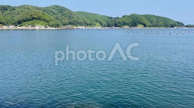 初夏の芦北の海 芦北,海,自然の写真素材