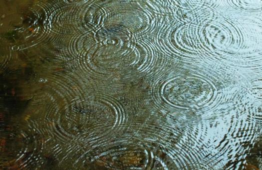 雨の波形3-自然の美 雨の波形3-自然の美の写真