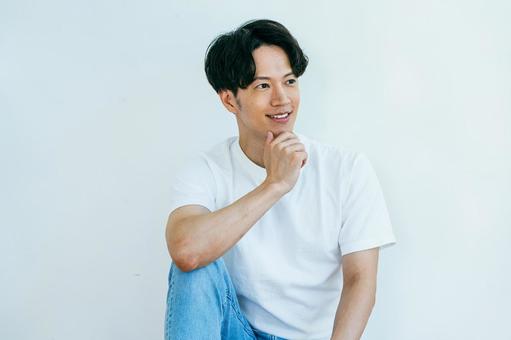 男性のポートレート 男性のポートレート 美容,メンズビューティー,メンズエステの写真素材