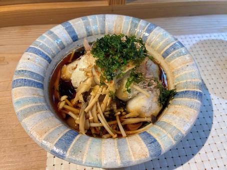 里芋の揚げ出し 里芋,揚げ出し,鰹出汁の写真素材