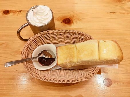 モーニング モーニング 食事,モーニング,トーストの写真素材