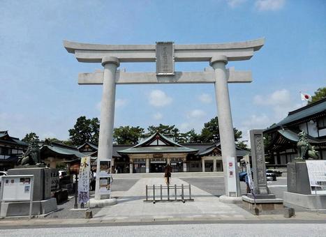 【風景写真】廣島護国神社の風景 【風景写真】廣島護国神社の風景の写真