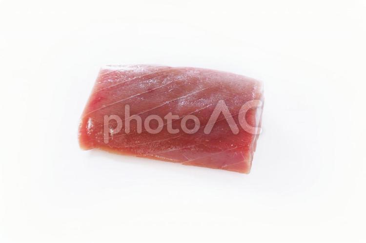 マグロの中トロ（さく）0112 赤身,マグロ,刺身の写真素材