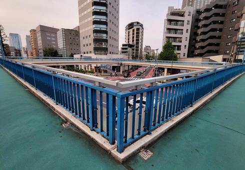 歩道橋 歩道橋の写真