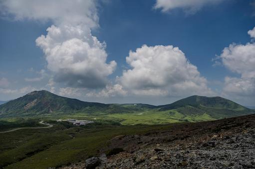 阿蘇山火口周辺 阿蘇山火口周辺の写真