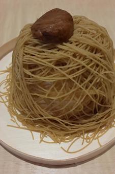 モンブラン モンブラン 栗,ケーキ,スイーツの写真素材