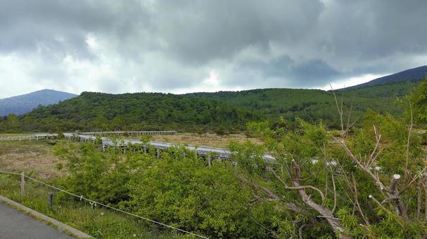 磐梯吾妻スカイライン(福島県) 磐梯吾妻スカイライン(福島県) 風景,自然,山の写真素材