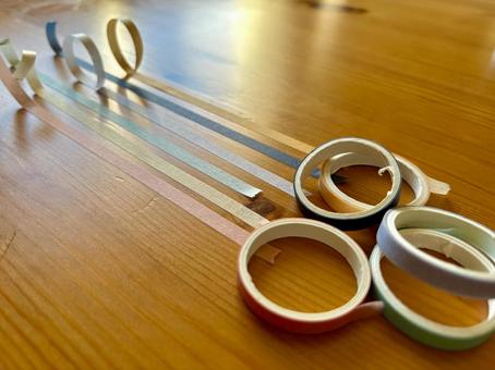 マスキングテープ、コピースペース マスキングテープ、コピースペース マスキングテープ,テープ,マスキングの写真素材