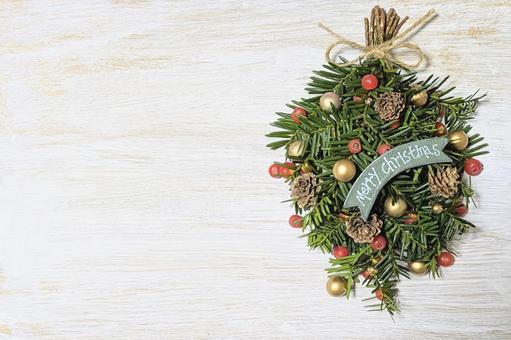 クリスマススワッグ クリスマススワッグ クリスマス,スワッグ,フレームの写真素材