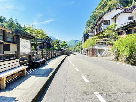 湯の峰温泉 周辺 湯の峰温泉 周辺の写真