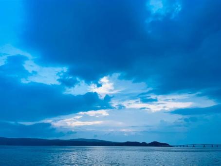 空と海 空と海の写真
