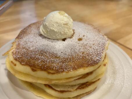 パンケーキ パンケーキ,ホットケーキ,スフレパンケーキの写真素材
