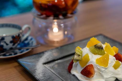 フルーツケーキ フルーツケーキ フルーツケーキ,喫茶店,グルメの写真素材