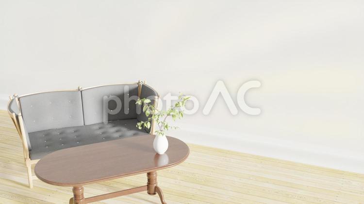 ブログやホームページ用インテリアイメージ 清掃,家具,おしゃれの写真素材