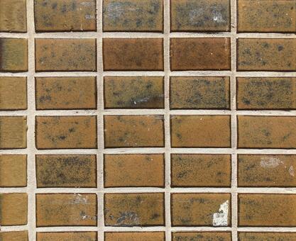 テクスチャ（茶色のレンガ） テクスチャ,茶色,レンガの写真素材