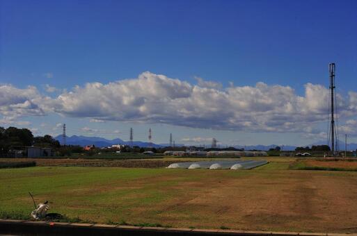 田舎の風景 田舎の風景の写真
