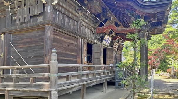 坂東33観音 11番 安楽寺 本堂 坂東33観音 11番 安楽寺 本堂 安楽寺,岩殿山,本堂の写真素材