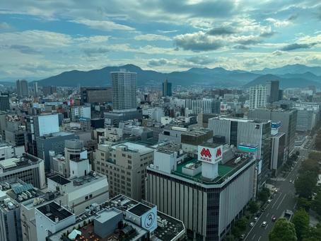 さっぽろテレビ塔からの眺め さっぽろテレビ塔からの眺め 札幌,さっぽろテレビ塔,大通の写真素材