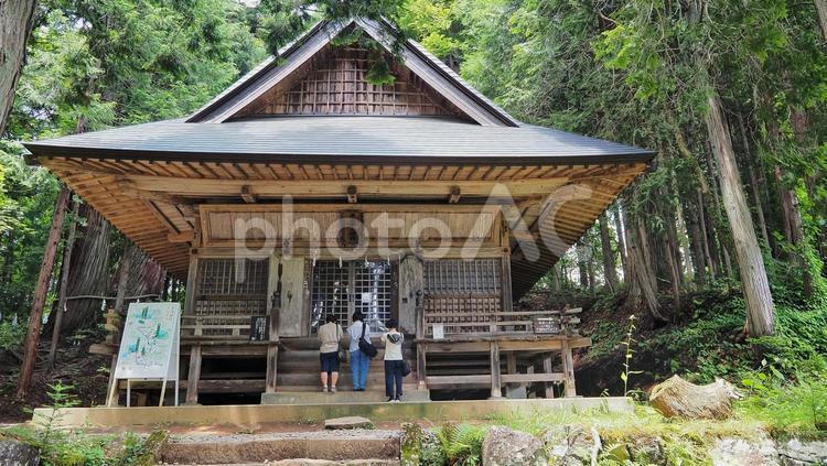 戸隠神社火之御子社 戸隠神社,火之御子社,神社の写真素材