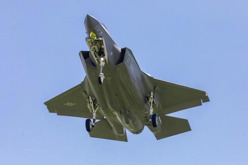 アメリカ空軍F-35A アメリカ空軍F-35A 戦闘機,軍用機,ステルス機の写真素材