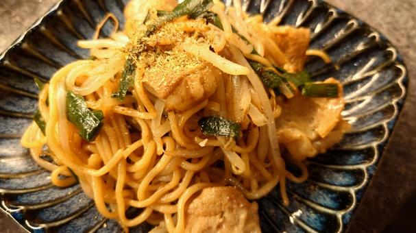 焼きそば 焼きそば 焼きそば,麺,居酒屋の写真素材