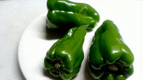 Photo, pimiento verde, verde, verduras, 