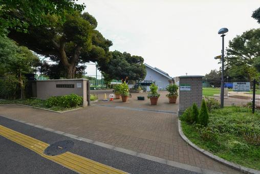 目白台運動公園の入口 目白台運動公園の入口の写真