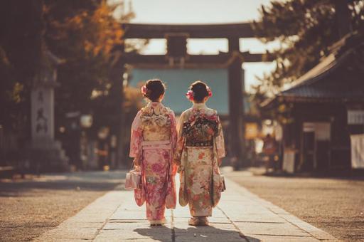 七五三で参りましょうの写真