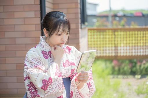 和服女性 和服女性の写真