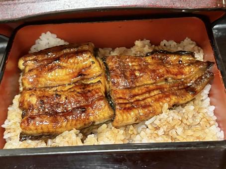 うな重 うな重 うな重,うなぎ,蒲焼の写真素材
